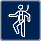 Working aloft & at height. Access tracks and pad eyes